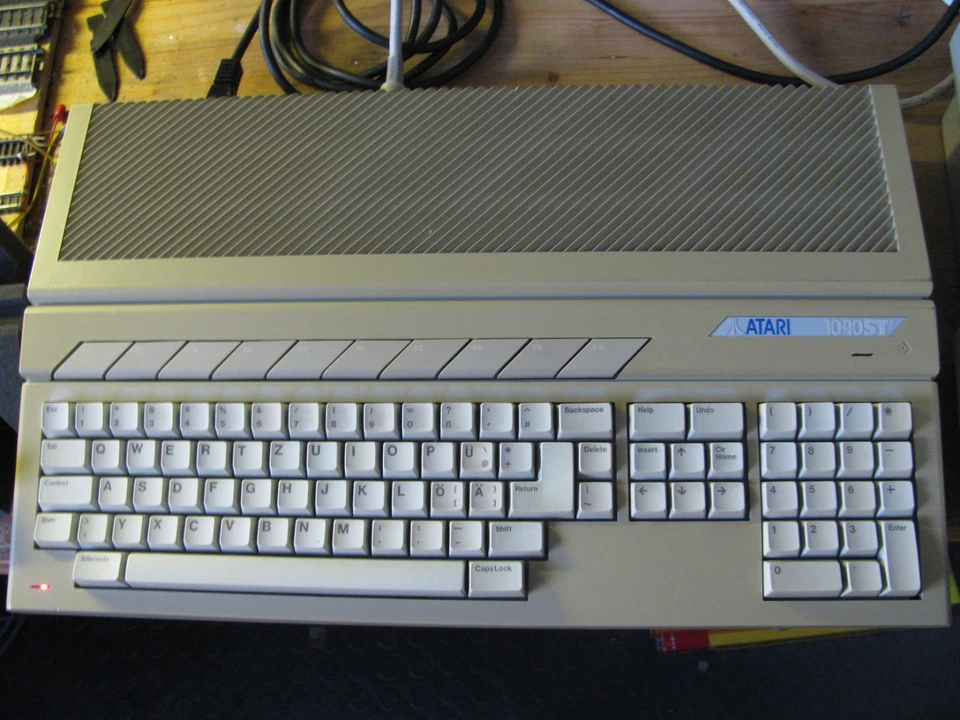 352| Atari Set mit Computer 1040ST, Monitor SM124 und Drucker NEC Pin Writer P7 - Bild 3 von 4