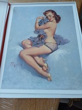 Gil Elvgren All His Glamorous Pin-Ups (Roxanne (1960) 2014 Reprint 13"Lx10"W.