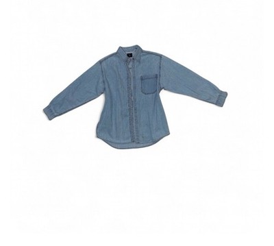 Levi's Light-Wash Blue Denim Button-Up Shirt Sz M 
