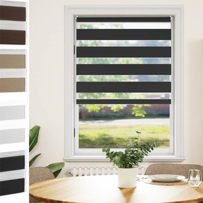 Doppelrollo Duo Rollo Klemmfix ohne Bohren Easyfix Fenster Klemmrollo Blickdicht