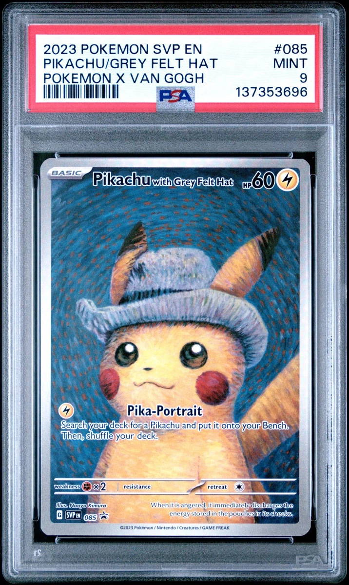 Pikachu with Grey Felt Hat 085 Sv: Scarlet & Violet Promo Cards