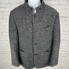 Bugatti Grey Cotton Wool Blend Buttoned Inner...