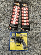 Toy 8 shot Cap Gun Edison WASP w/ Flipfire Caps In Original Packaging L K 
