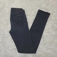 Joes Jeans Ava Black Denim Skinny Stretch 26 Curvy