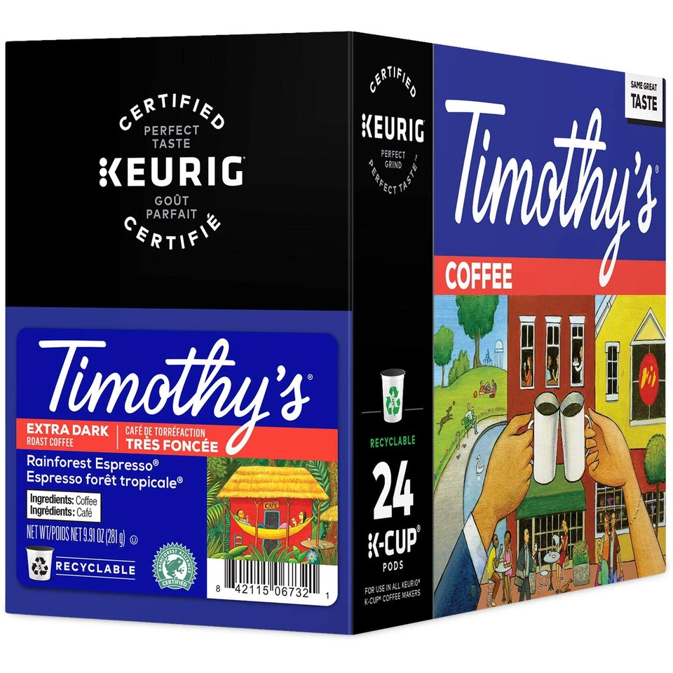 Rainforest Espresso, Single-Serve Keurig K-Cup Pods, Dark Roast Coffee, 96 - Image 2 of 2