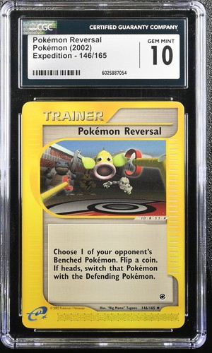Pokémon Reversal graded CGC 10 for sale on eBay