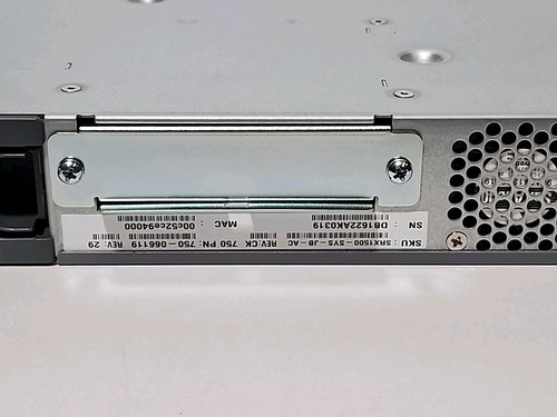 Juniper SRX1500 Services Gateway Firewall | SRX1500-SYS-JB-AC - Picture 8 of 9