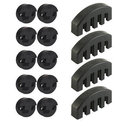 Violin Mute, 14 Pcs Violin Practice Mute Set for Violin and Small Viola, 4/4 ...