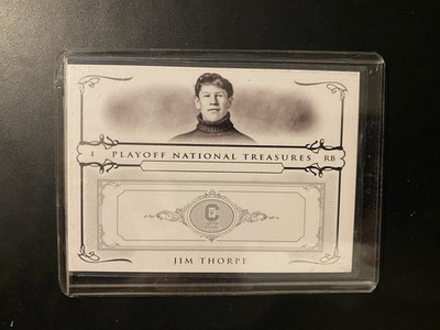 2007 NFL National Treasures Jim Thorpe Canton Bulldogs #/100