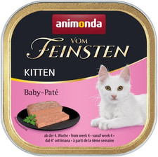 Kitten, Alimento Umido per Gattini in Crescita Nel Primo Anno Di Vita, Baby-Paté