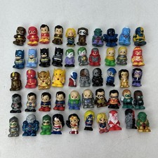Lot of 50 DC Comics Ooshies Superman Batman Cyborg Golden Shadow Metallic