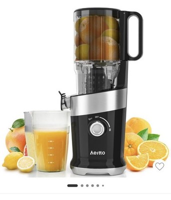 Aeitto HSJ-1908 Big Mouth Slow Juicer 4.9'' Open Box