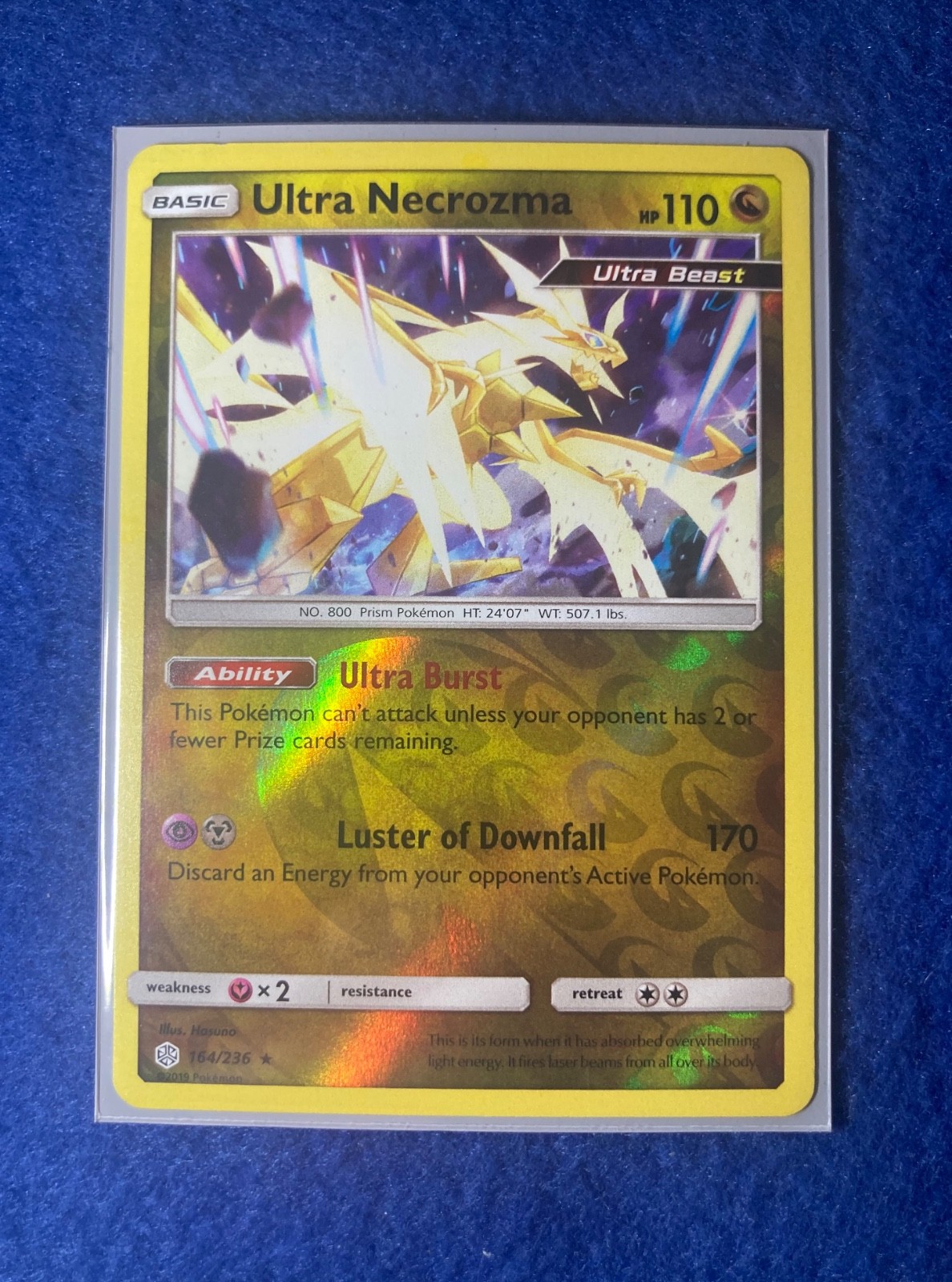 Ultra Necrozma 164/236 NM-Cosmic Eclipse Reverse Holo