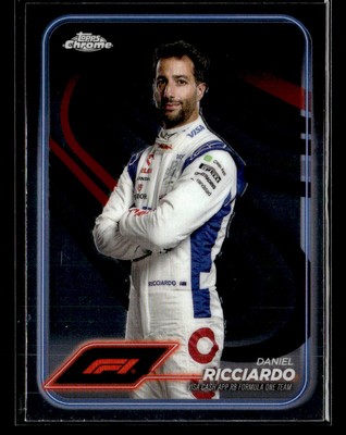 2024 Topps Chrome Formula 1 #18 Daniel Ricciardo card