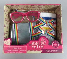Our Generation Retro Flying Colors Accessories Set For 18" Dolls New
