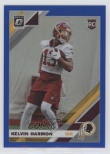 2019 Panini Donruss Optic Rookies Blue Prizm 59/150 Kelvin Harmon #149 0q3