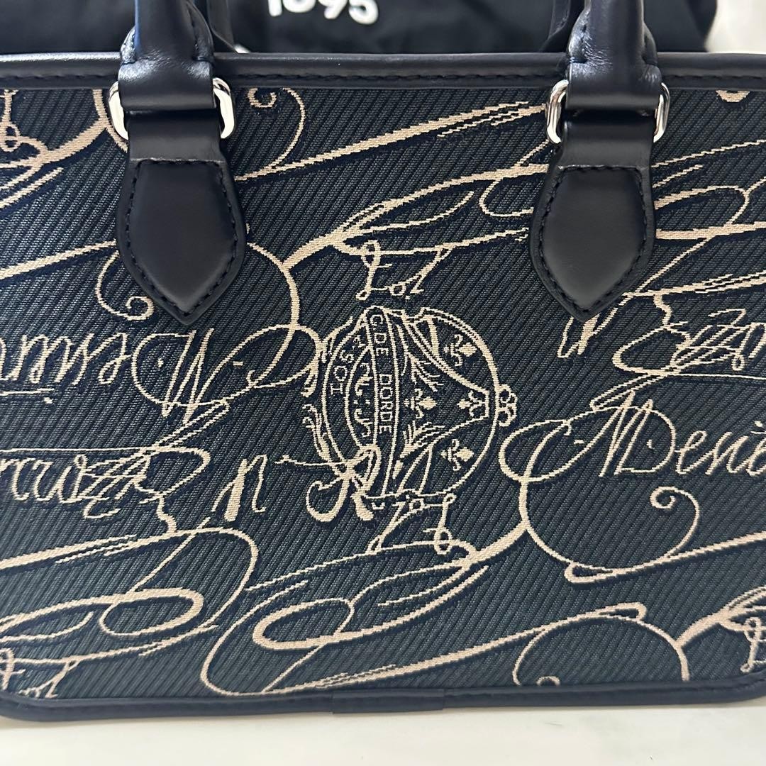 Berluti calligraphy Angour Gulliver 2way bag image 8