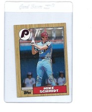 1987 Topps Baseball #430 Schmidt