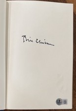 PRESIDENT BILL CLINTON SIGNED AUTOGRAPHED CITIZEN BOOK BECKETT BAS COA AUTHENTIC