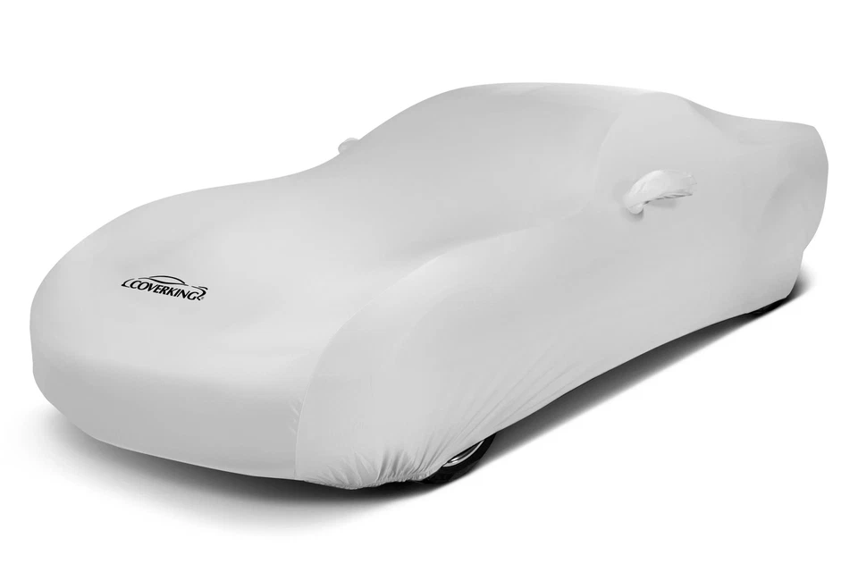 For Dodge Ram 3500 95-97 Satin Stretch Indoor Pearl White Custom Car Cover — 第 3/4 张图片