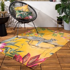 Image of Wylder Leopard Printed Jungle Outdoor Rug