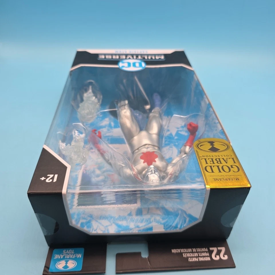 Figura de acción Mcfarlane DC Multiverse “Captain Atom” Gold Label 7" nueva sellada Foto 4 de 4