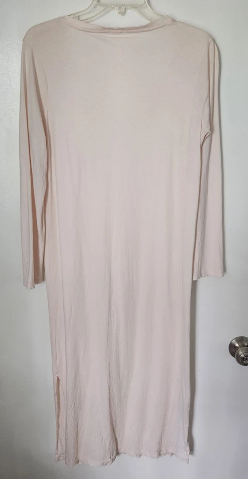 Camisón Skin Algodón Orgánico Clara Tumbona Talla 0 = Talla 2/4 Rosa Perla Foto 4 de 4