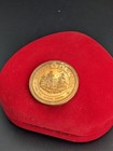 1963 WEST VIRGINIA SATELLITE MEDAL CENTENNIAL COIN TOKEN WV 35TH toned P/L GEMBU — photo 1