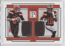 2017 Panini Pantheon Sympaiktis Relics /25 Cody Kessler Corey Coleman #S-CL 0v0