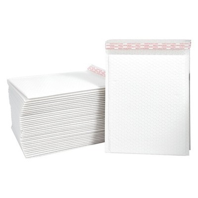 100PC White 9.8''x11.8'' Poly Bubble Mailers Padded Envelopes Packaging Bubble Pak
