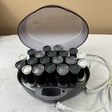 Remington KF201 Velvet Flocked Hot Rollers Hair Curlers Pageant TESTED WORKS