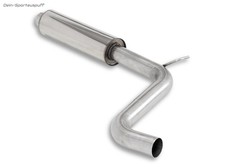 FOX Edelstahl Vorschalldämfper (für Fox-Duplex-Anlage) Seat Ibiza 6F 1.0l