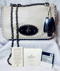 Mulberry Cookie Lily Cream Calf Leather Shoulder/Cross Body Bag ~Chain Strap~