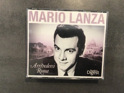 4 CD's  ''Mario Lanza - Arrivederci Roma'',  von 2009,  sehr guter Zustand