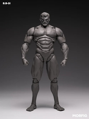 B.B-01-G: INART MORFIG  B.B-01 1/12 Muscular Body Action Figure - Essence