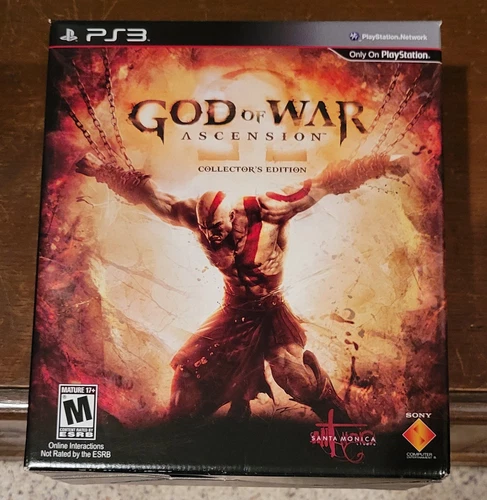 God of War Ascension Collectors Edition Figure Statue + box - No Game PS3