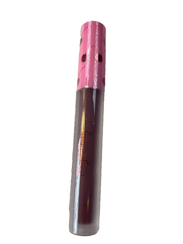Makeup Revolution Beauty VINYL CHERRY Liquid Lipstick BLACK FOREST Sealed