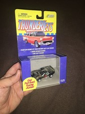 Johnny Lightning ThunderJet Javelin Chrome 5 Pull Back Cars HO Scale NEW