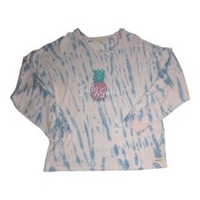 Simply Southern Sweatshirt Womens XL NEW Salty  Sweet Pineapple Tie-Dye