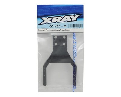 XRA321262-M XRAY XB2 Composite Front Lower Chassis Brace (Medium) box38