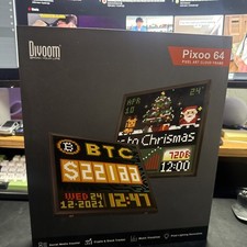 Divoom Pixoo-64 - WiFi Pixel Cloud Digital Frame