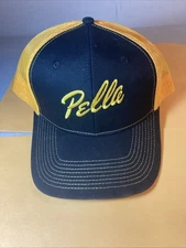 Pella Trucker Mesh Adjustable Snapback Hat