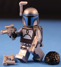100% LEGO® STAR WARS 75433 JANGO FETT Bounty Hunter Minifigure + 4 Blasters