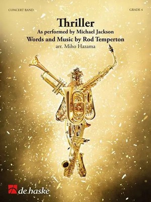 Thriller | As performed by Michael Jackson | Rod Temperton | Partitur | 2012