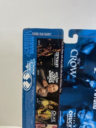 McFarlane Toys 1999 The Crow Eric Draven Action Figure Movie Maniacs NOS - Picture 21 of 24