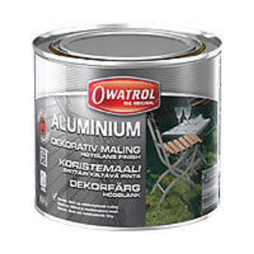 Owatrol Aluminium Farbe 500ml Korrosionsschutz rostige Oberflächen bis 175° - Bild 1 von 1