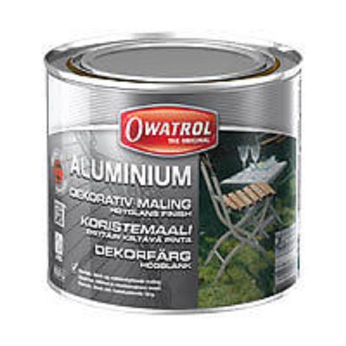 Owatrol Aluminium Farbe 500ml Korrosionsschutz rostige Oberflächen bis 175° - Afbeelding 1 van 1