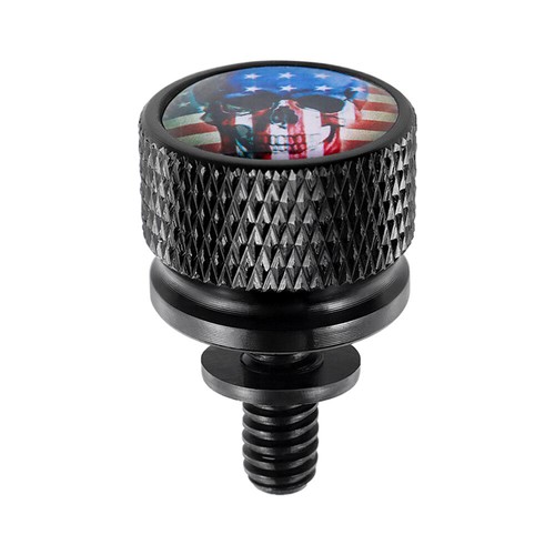 Knurled Fender Seat Bolt Screw black Fit For Harley 1996-23 Sportster Dyna - Picture 7 of 15