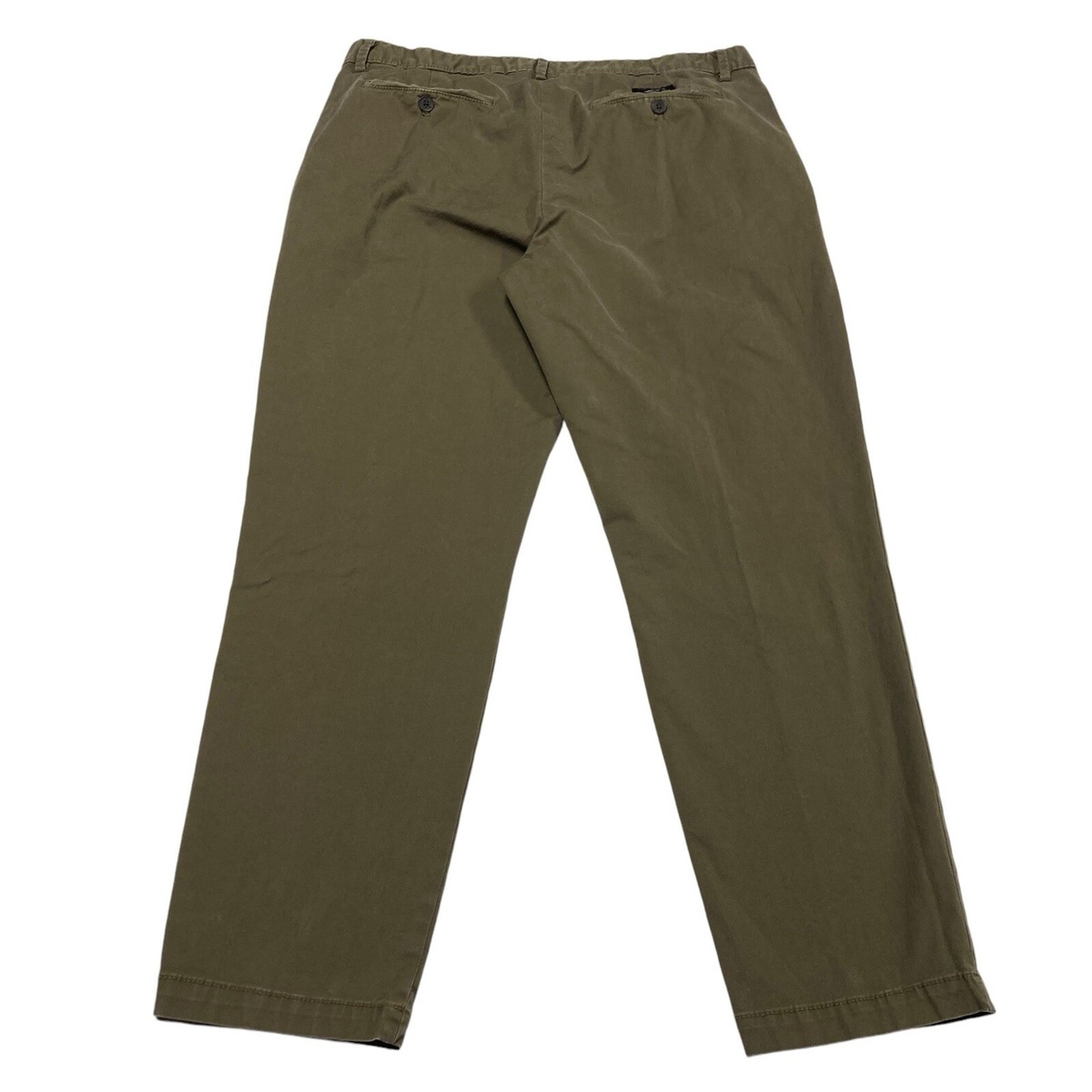 Banana Republic Green Straight Leg Chino Pants Men’s Size 35x30