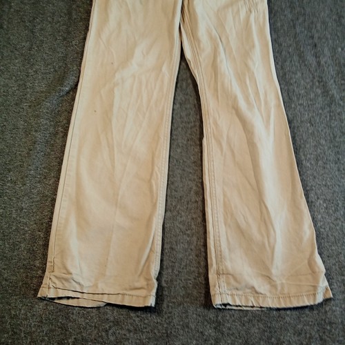 Old Navy Pants Boys 12 Beige Causal Straight Leg Everyday Norm Preppy - Picture 3 of 20